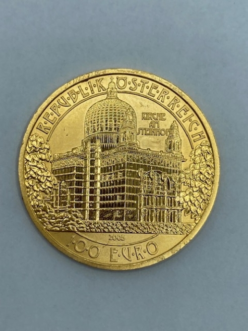MONEDA Republik Osterreich 100 Euro 