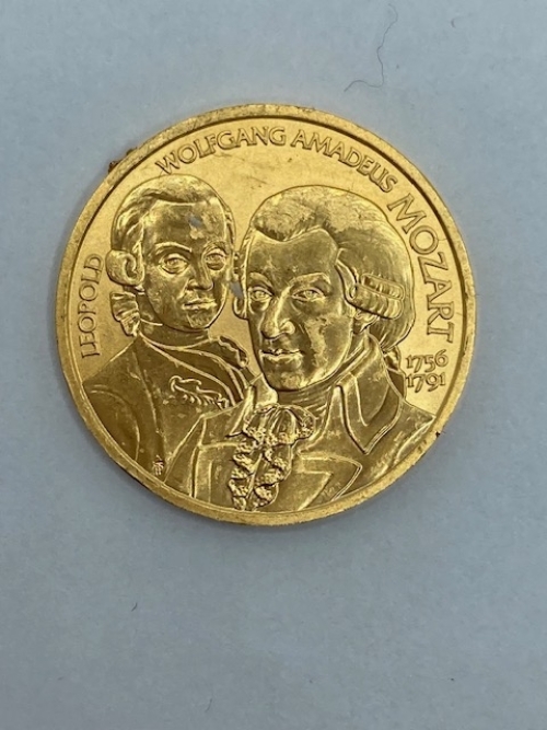 MONEDA Republik Osterreich 50 Euro