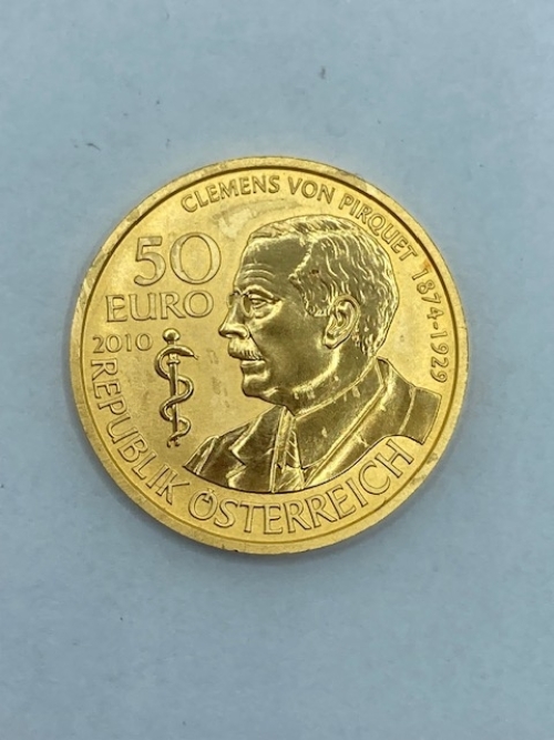 MONEDA Republik Osterreich 50 euro