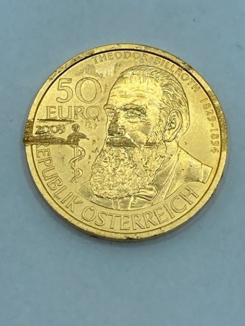 MONEDA Republik Osterreich 50 Euro